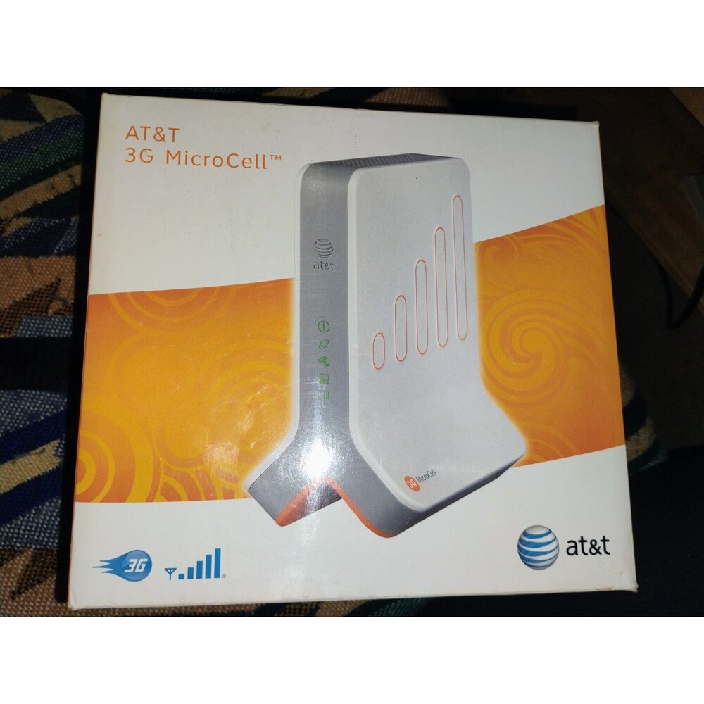 AT&T Cisco DPH153-AT MicroCell Wireless 3G Cell Signal Booster w/ AC adapter